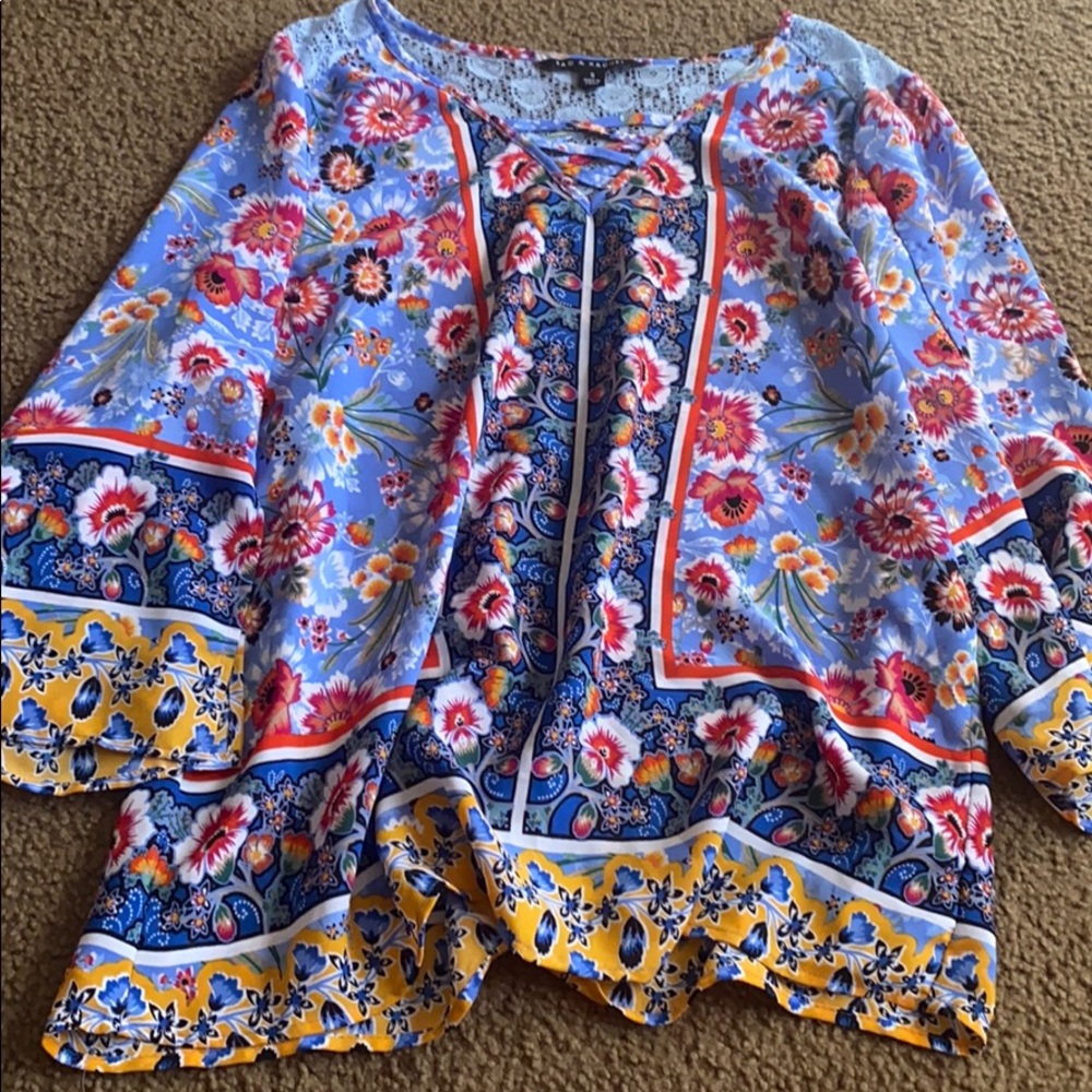 Floral Blouse Top
